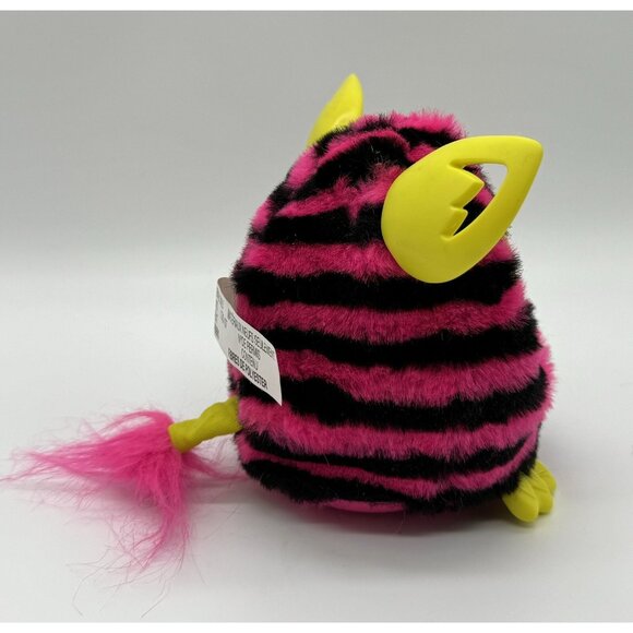 HASBRO Pink Black Striped FURBY Yellow Ears Boom Tested & Working - Picture 2 of 5